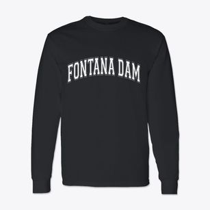 Fontana Dam North Carolina Varsity Classic Long Sleeve T-Shirt