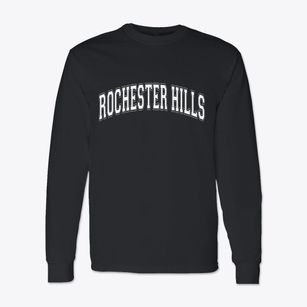 Rochester Hills Michigan Varsity Classic Long Sleeve T-Shirt