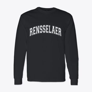 Rensselaer New York Varsity Classic Long Sleeve T-Shirt