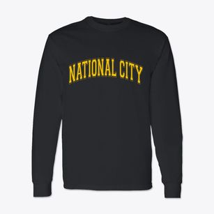 National City California Varsity Classic Long Sleeve T-Shirt