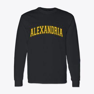 Alexandria Louisiana Varsity Classic Long Sleeve T-Shirt