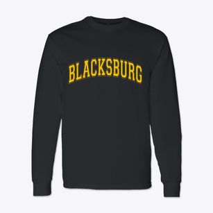 Blacksburg Virginia Varsity Classic Long Sleeve T-Shirt