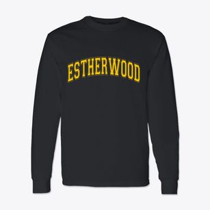 Estherwood Louisiana Varsity Classic Long Sleeve T-Shirt