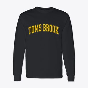 Toms Brook Virginia Varsity Classic Long Sleeve T-Shirt