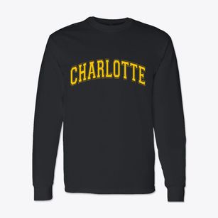 Charlotte Michigan Varsity Classic Long Sleeve T-Shirt