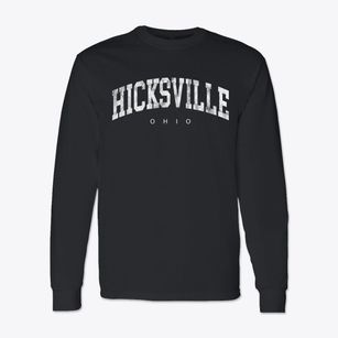 Hicksville Ohio Urban Vibe Classic Long Sleeve T-Shirt