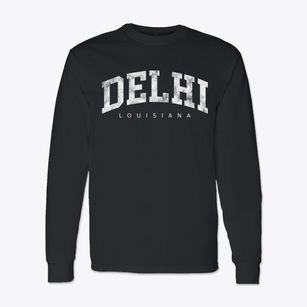 Delhi Louisiana Urban Vibe Classic Long Sleeve T-Shirt
