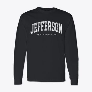 Jefferson New Hampshire Urban Vibe Classic Long Sleeve T-Shirt