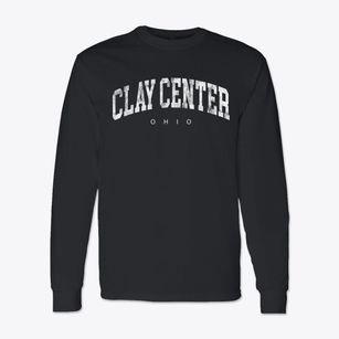 Clay Center Ohio Urban Vibe Classic Long Sleeve T-Shirt