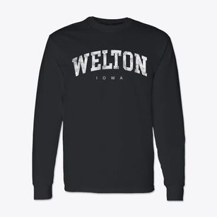Welton Iowa Urban Vibe Classic Long Sleeve T-Shirt