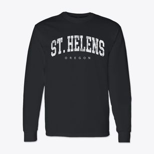 St. Helens Oregon Urban Vibe Classic Long Sleeve T-Shirt