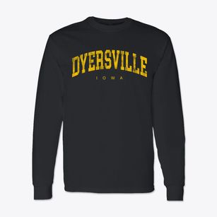 Dyersville Iowa Urban Vibe Classic Long Sleeve T-Shirt