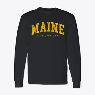 Maine Wisconsin Urban Vibe Classic Long Sleeve T-Shirt