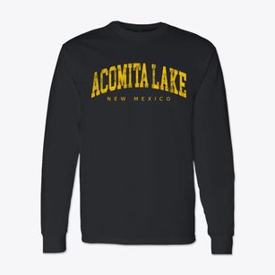 Acomita Lake New Mexico Urban Vibe Classic Long Sleeve T-Shirt