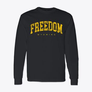 Freedom Wyoming Urban Vibe Classic Long Sleeve T-Shirt