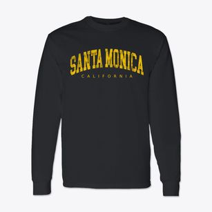 Santa Monica California Urban Vibe Classic Long Sleeve T-Shirt