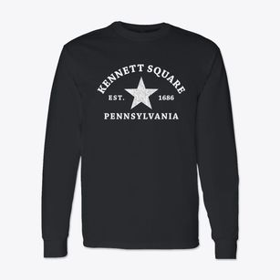Kennett Square Pennsylvania Star Classic Long Sleeve T-Shirt