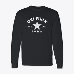 Oelwein Iowa Star Classic Long Sleeve T-Shirt