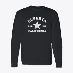 Elverta California Star Classic Long Sleeve T-Shirt