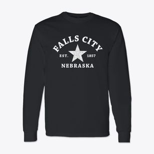 Falls City Nebraska Star Classic Long Sleeve T-Shirt