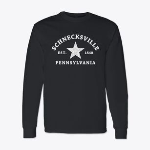Schnecksville Pennsylvania Star Classic Long Sleeve T-Shirt