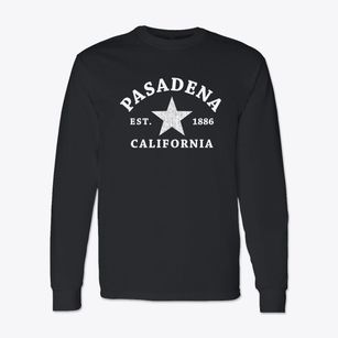 Pasadena California Star Classic Long Sleeve T-Shirt