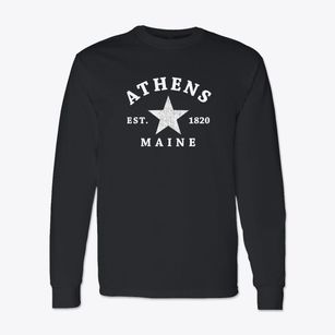Athens Maine Star Classic Long Sleeve T-Shirt