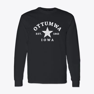Ottumwa Iowa Star Classic Long Sleeve T-Shirt