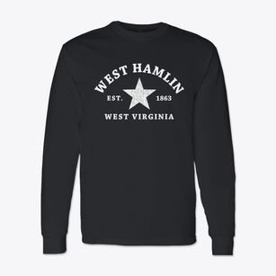 West Hamlin West Virginia Star Classic Long Sleeve T-Shirt