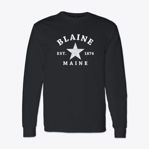 Blaine Maine Star Classic Long Sleeve T-Shirt