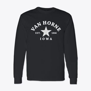 Van Horne Iowa Star Classic Long Sleeve T-Shirt