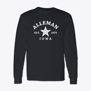 Alleman Iowa Star Classic Long Sleeve T-Shirt
