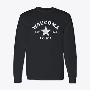Waucoma Iowa Star Classic Long Sleeve T-Shirt