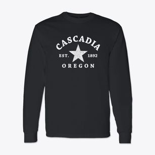 Cascadia Oregon Star Classic Long Sleeve T-Shirt