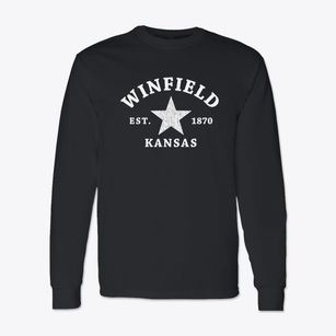 Winfield Kansas Star Classic Long Sleeve T-Shirt