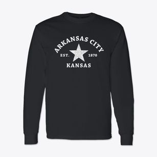 Arkansas City Kansas Star Classic Long Sleeve T-Shirt