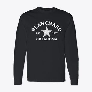 Blanchard Oklahoma Star Classic Long Sleeve T-Shirt
