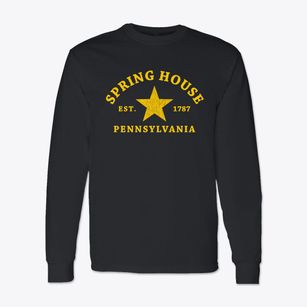 Spring House Pennsylvania Star Classic Long Sleeve T-Shirt