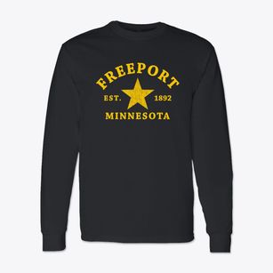 Freeport Minnesota Star Classic Long Sleeve T-Shirt
