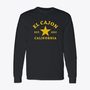 El Cajon California Star Classic Long Sleeve T-Shirt