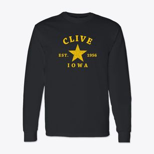 Clive Iowa Star Classic Long Sleeve T-Shirt