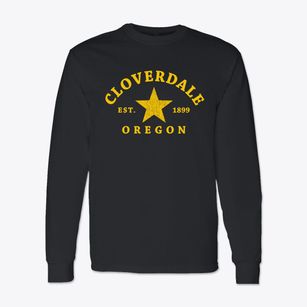 Cloverdale Oregon Star Classic Long Sleeve T-Shirt