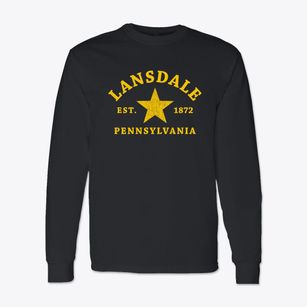 Lansdale Pennsylvania Star Classic Long Sleeve T-Shirt
