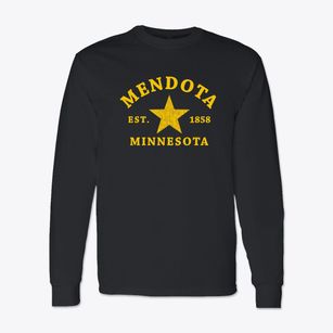 Mendota Minnesota Star Classic Long Sleeve T-Shirt