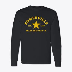 Somerville Massachusetts Star Classic Long Sleeve T-Shirt