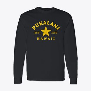 Pukalani Hawaii Star Classic Long Sleeve T-Shirt