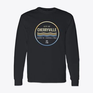 Cherryville North Carolina Color Fade Classic Long Sleeve T-Shirt