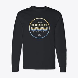 Beardstown Illinois Color Fade Classic Long Sleeve T-Shirt