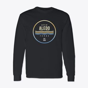 Aledo Texas Color Fade Classic Long Sleeve T-Shirt
