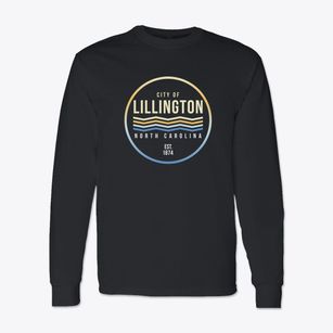 Lillington North Carolina Color Fade Classic Long Sleeve T-Shirt